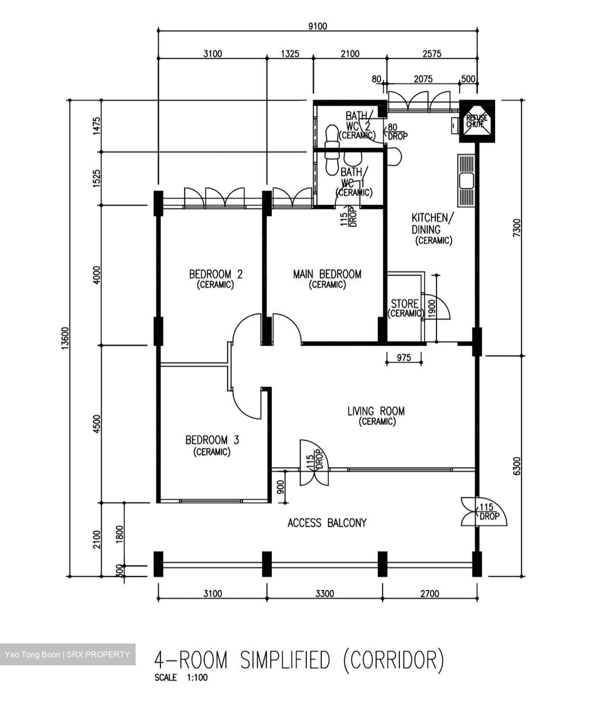 Blk 868 Yishun Street 81 (Yishun), HDB 4 Rooms #602092251